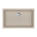 FRANKE MAG11028-CHA-S Maris Undermount 33-in x 22-in Granite Single Bowl Kitchen Sink in Champagne In Champagne