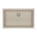 FRANKE MAG11028-CHA Maris Undermount 33-in x 22-in Granite Single Bowl Kitchen Sink in Champagne In Champagne