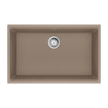 FRANKE MAG11028-OYS-S Maris Undermount 33-in x 22-in Granite Single Bowl Kitchen Sink in Oyster In Oyster