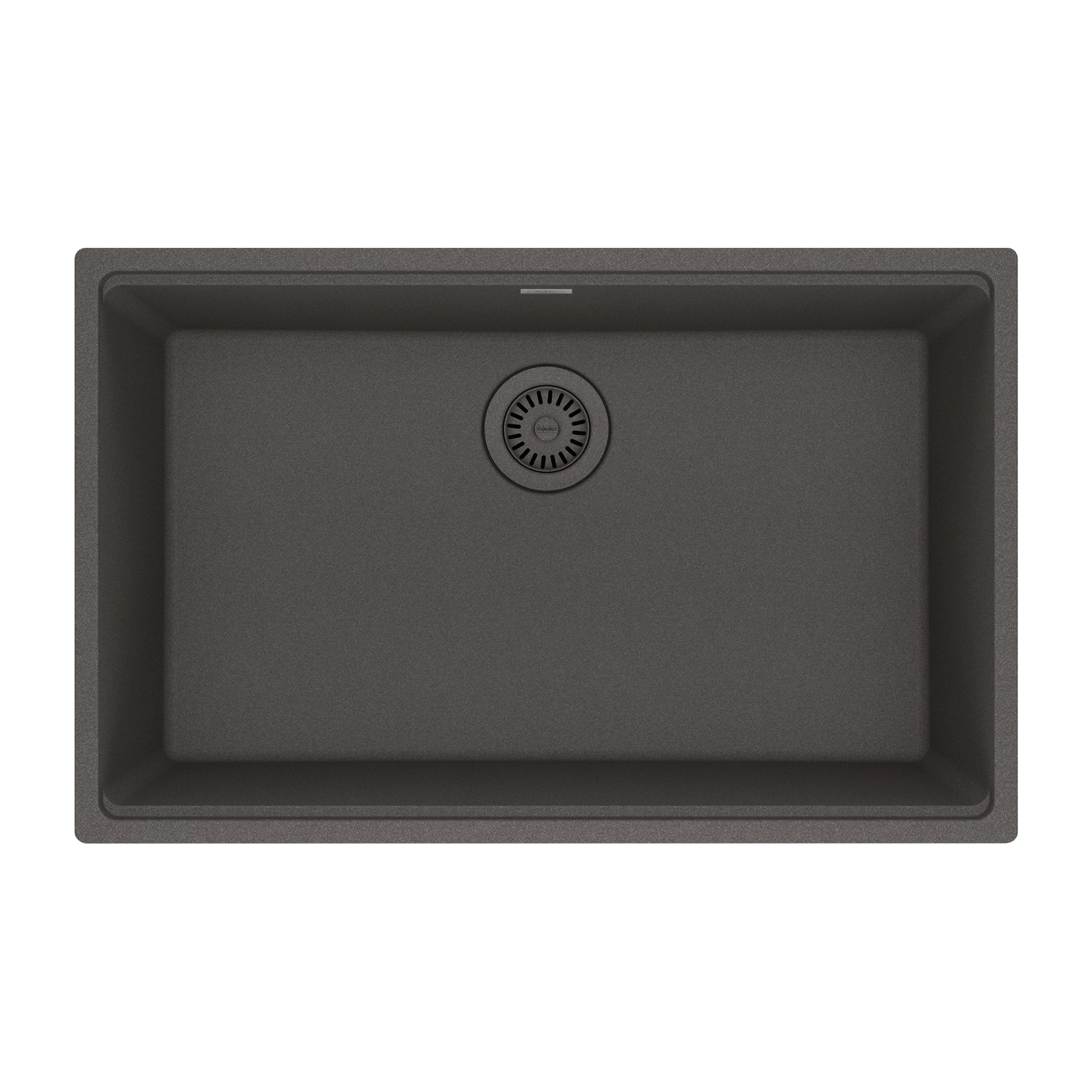 FRANKE MAG11028-SLG Maris Undermount 33-in x 22-in Granite Single Bowl Kitchen Sink in Slate Grey