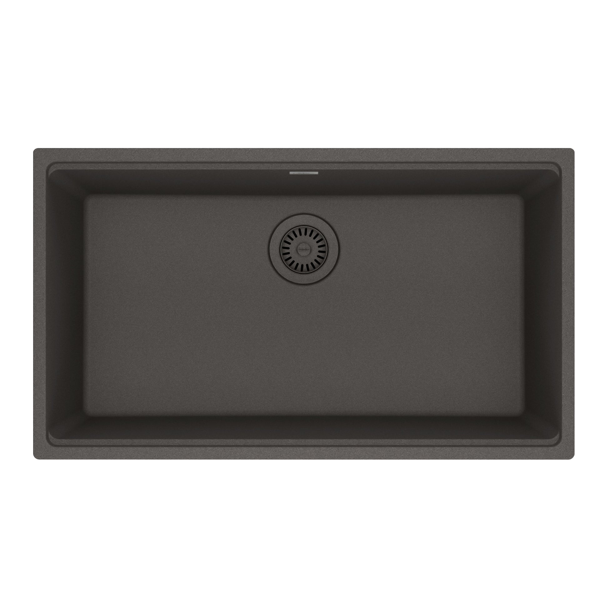 FRANKE MAG11029-SLG Maris Undermount 31-in x 17.81-in Granite Single Bowl Kitchen Sink in Slate Grey