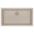 FRANKE MAG11031-CHA Maris Undermount 33-in x 18.94-in Granite Single Bowl Kitchen Sink in Champagne In Champagne