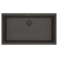 FRANKE MAG11031-SLG Maris Undermount 33-in x 18.94-in Granite Single Bowl Kitchen Sink in Slate Grey