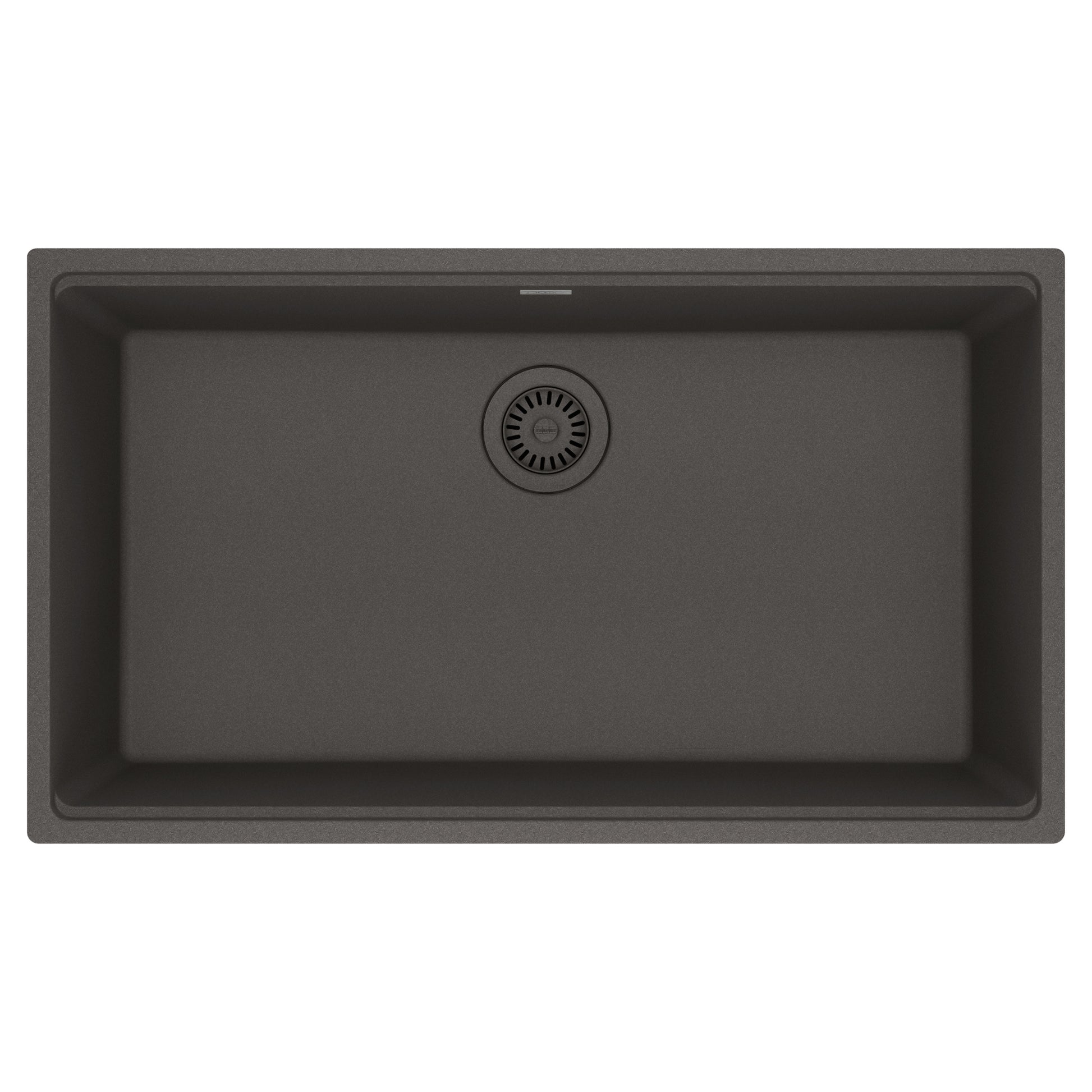 FRANKE MAG11031-SLG Maris Undermount 33-in x 18.94-in Granite Single Bowl Kitchen Sink in Slate Grey