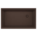 FRANKE MAG11031OW-MOC Maris Undermount 33-in x 19.31-in Granite Single Bowl Kitchen Sink in Mocha In Mocha