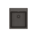 FRANKE MAG61015-SLG Maris Dual Mount 17.31-in x 19.69-in Granite Single Bowl Bar / Prep Sink in Slate Grey