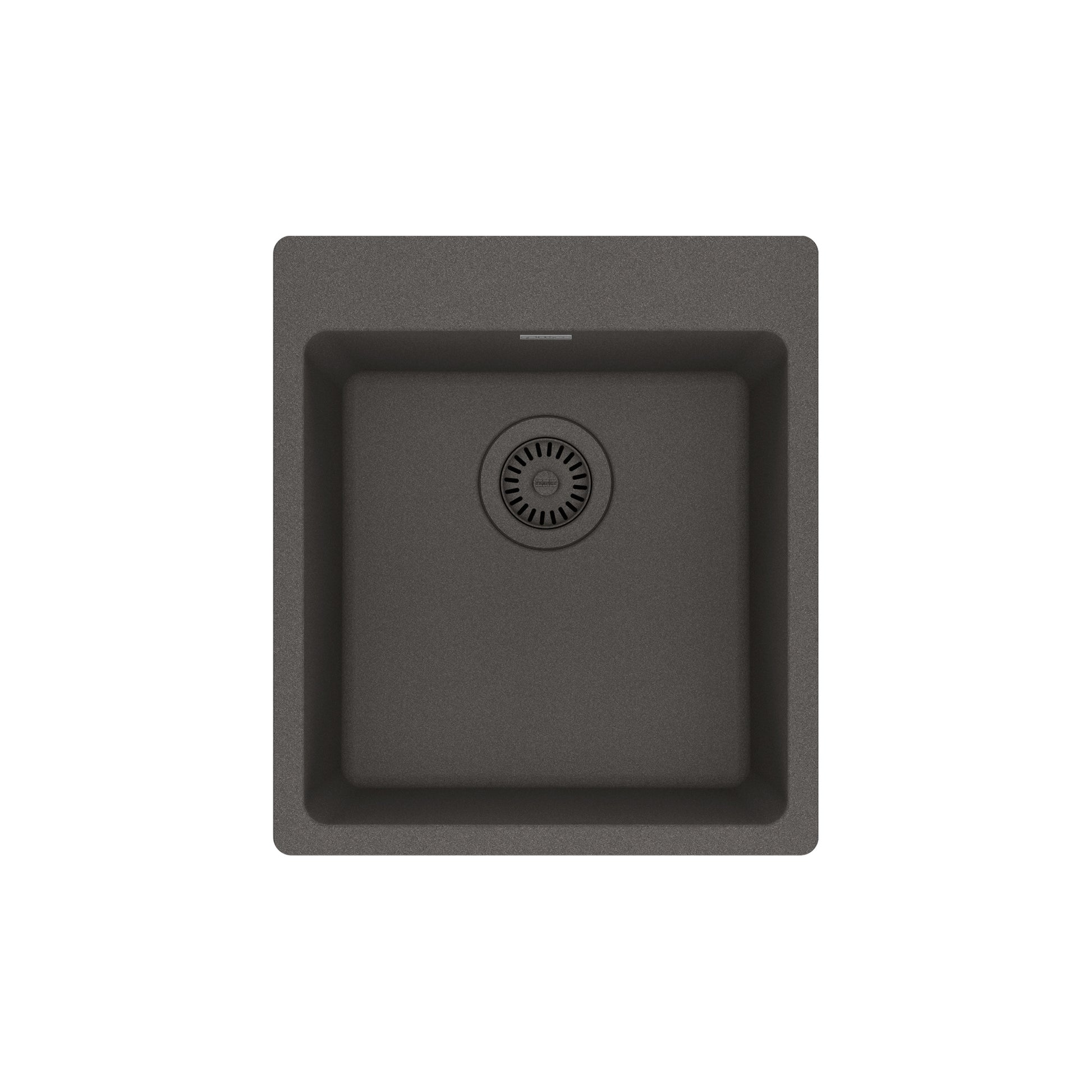 FRANKE MAG61015-SLG Maris Dual Mount 17.31-in x 19.69-in Granite Single Bowl Bar / Prep Sink in Slate Grey