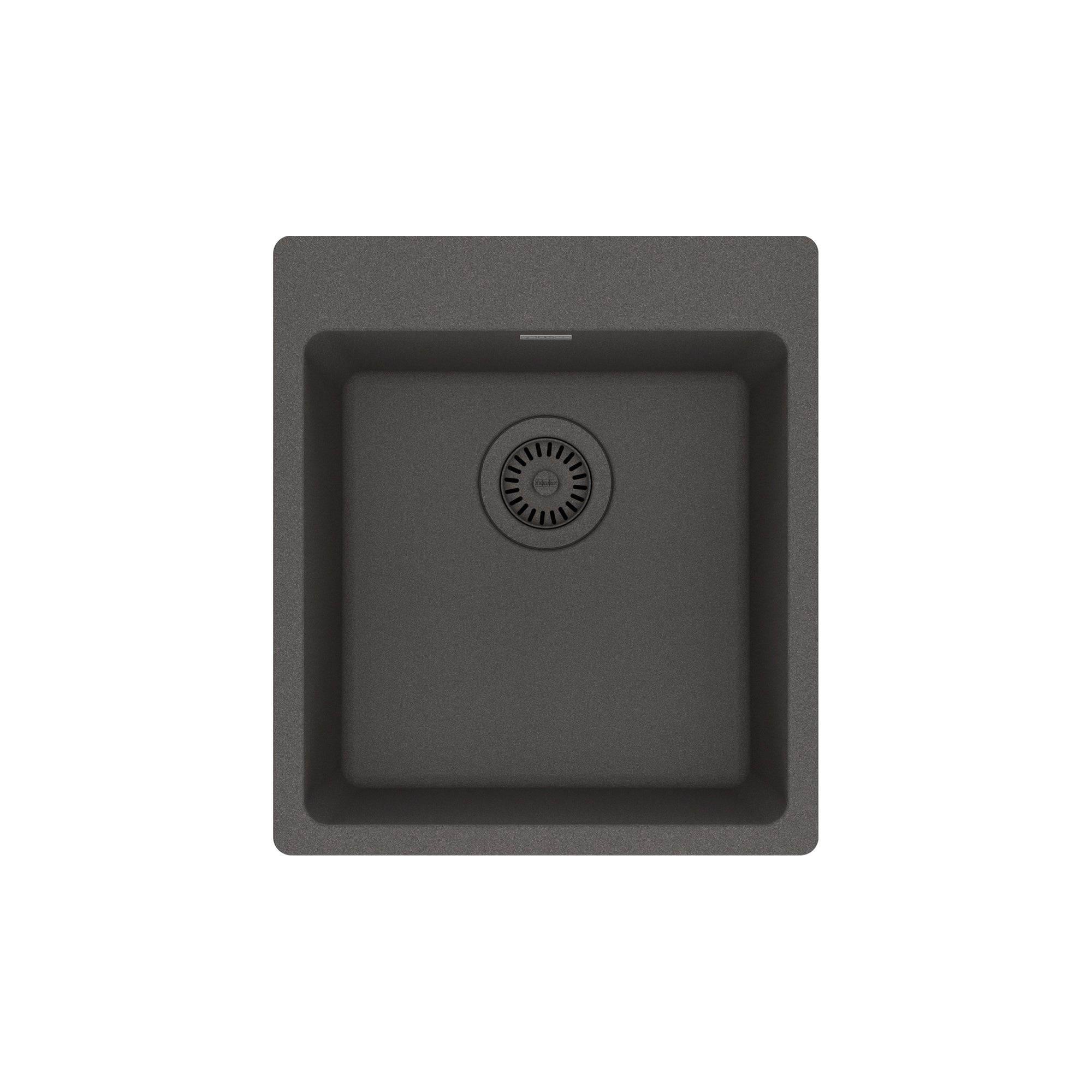 FRANKE MAG61015-SLG Maris Dual Mount 17.31-in x 19.69-in Granite Single Bowl Bar / Prep Sink in Slate Grey