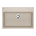 FRANKE MAG61031-CHA-S Maris Topmount 33-in x 22-in Granite Single Bowl Kitchen Sink in Champagne In Champagne