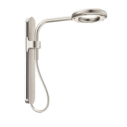 MOEN N207R0SRN Spa Shower One-Function 7.9" Diameter Spray Head Rainshower - Spot Resist Brushed Nickel