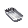 FRANKE OC2-60S 7.0-in. x 12.5-in. Stainless Steel Colander for Orca 2.0 OR2X110 Sink