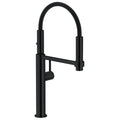 FRANKE PES-360-MBK Pescara 18-inch Single Handle Semi-Pro Kitchen Faucet in Matte Black, PES-360-MBK