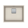 FRANKE PKG11020CHA Peak 22.1-in. x 18.1-in. Champagne Granite Undermount Single Bowl Kitchen Sink - PKG11020CHA In Champagne