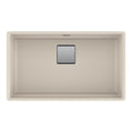 FRANKE PKG11031CHA Peak 32.0-in. x 18.8-in. Champagne Granite Undermount Single Bowl Kitchen Sink - PKG11031CHA In Champagne