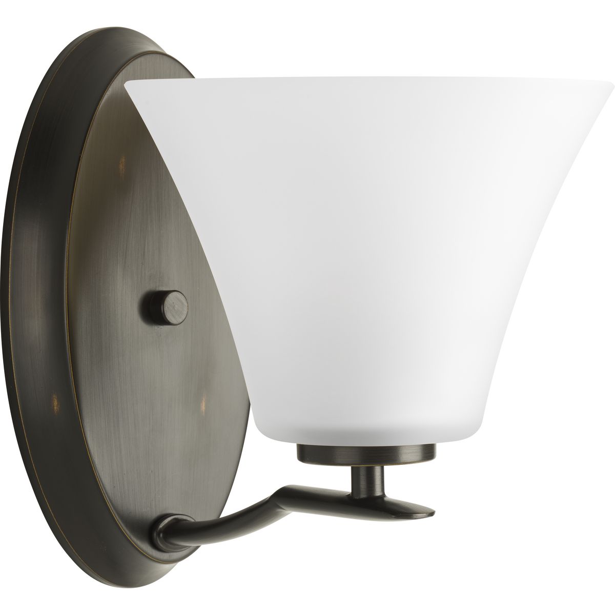 PROGRESS LIGHTING P2004-20W Antique Bronze Bravo Collection One-Light Bath & Vanity
