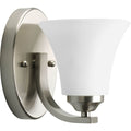 PROGRESS LIGHTING P2008-09 Brushed Nickel Adorn Collection One-Light Bath & Vanity