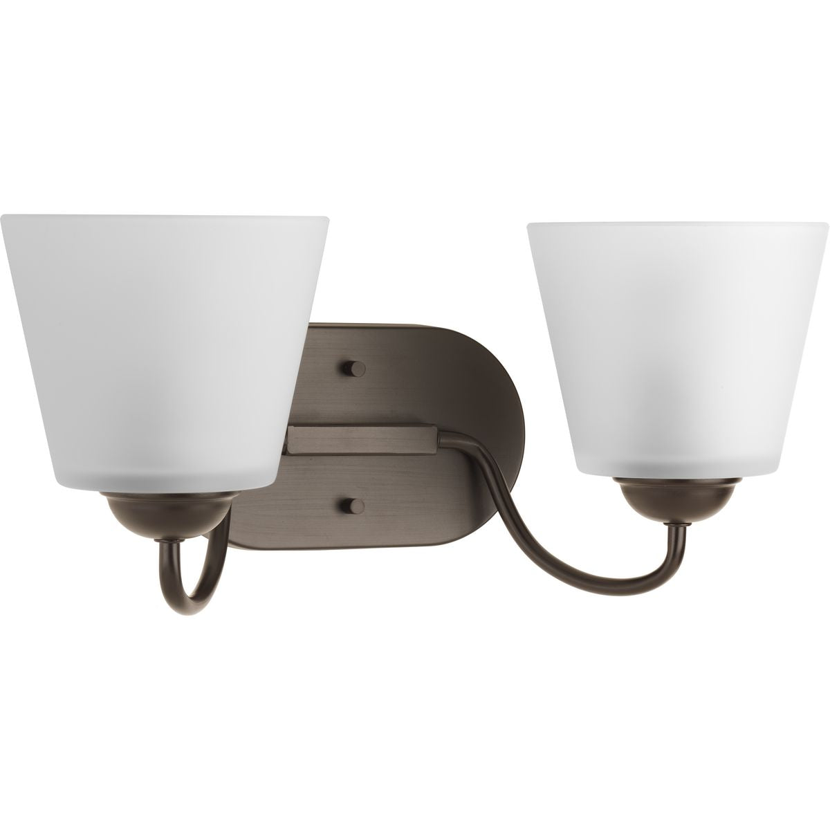 PROGRESS LIGHTING P2128-20 Antique Bronze Arden Collection Two-Light Bath & Vanity