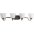 PROGRESS LIGHTING P2130-20 Antique Bronze Arden Collection Four-Light Bath & Vanity
