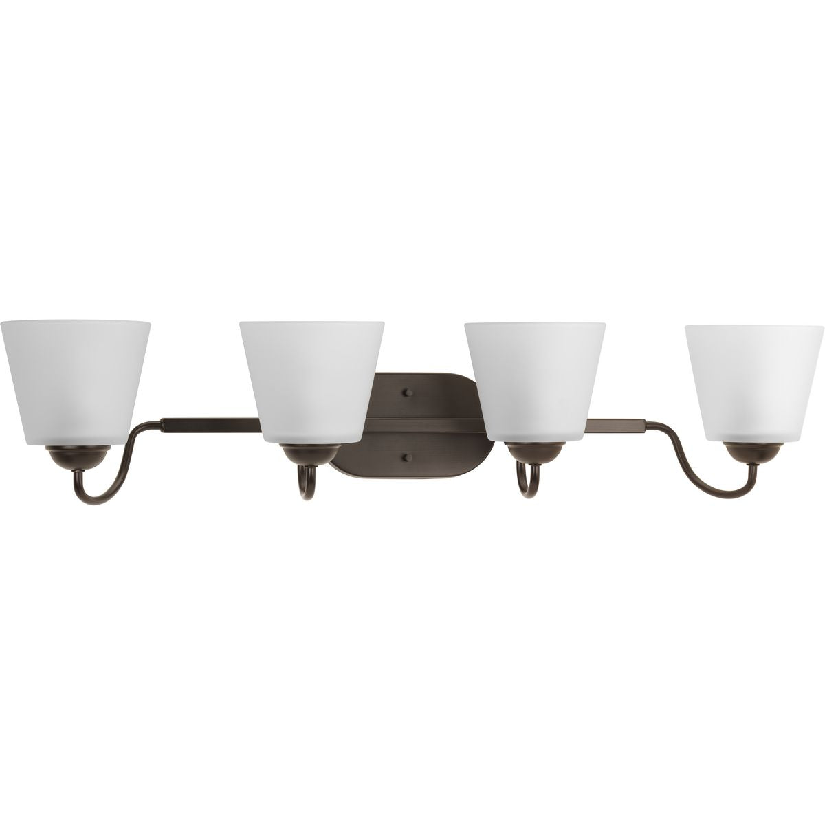PROGRESS LIGHTING P2130-20 Antique Bronze Arden Collection Four-Light Bath & Vanity