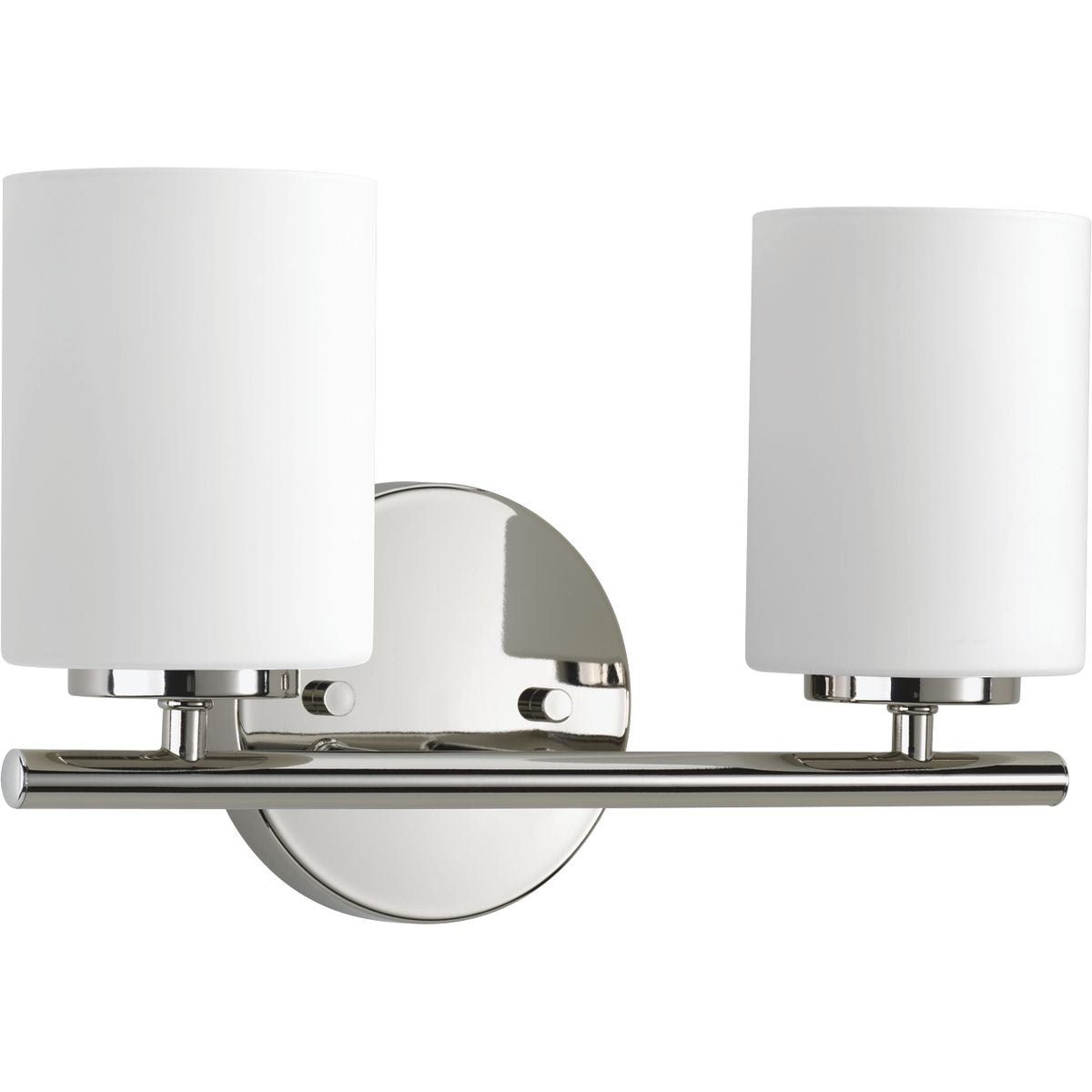 PROGRESS LIGHTING P2158-104 Polished Nickel Replay Collection Two-Light Bath & Vanity