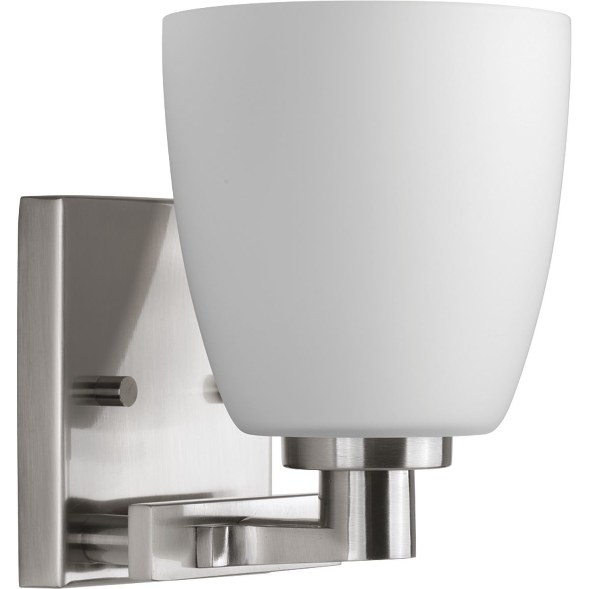 PROGRESS LIGHTING P2165-09 Brushed Nickel Fleet Collection One-Light Bath & Vanity