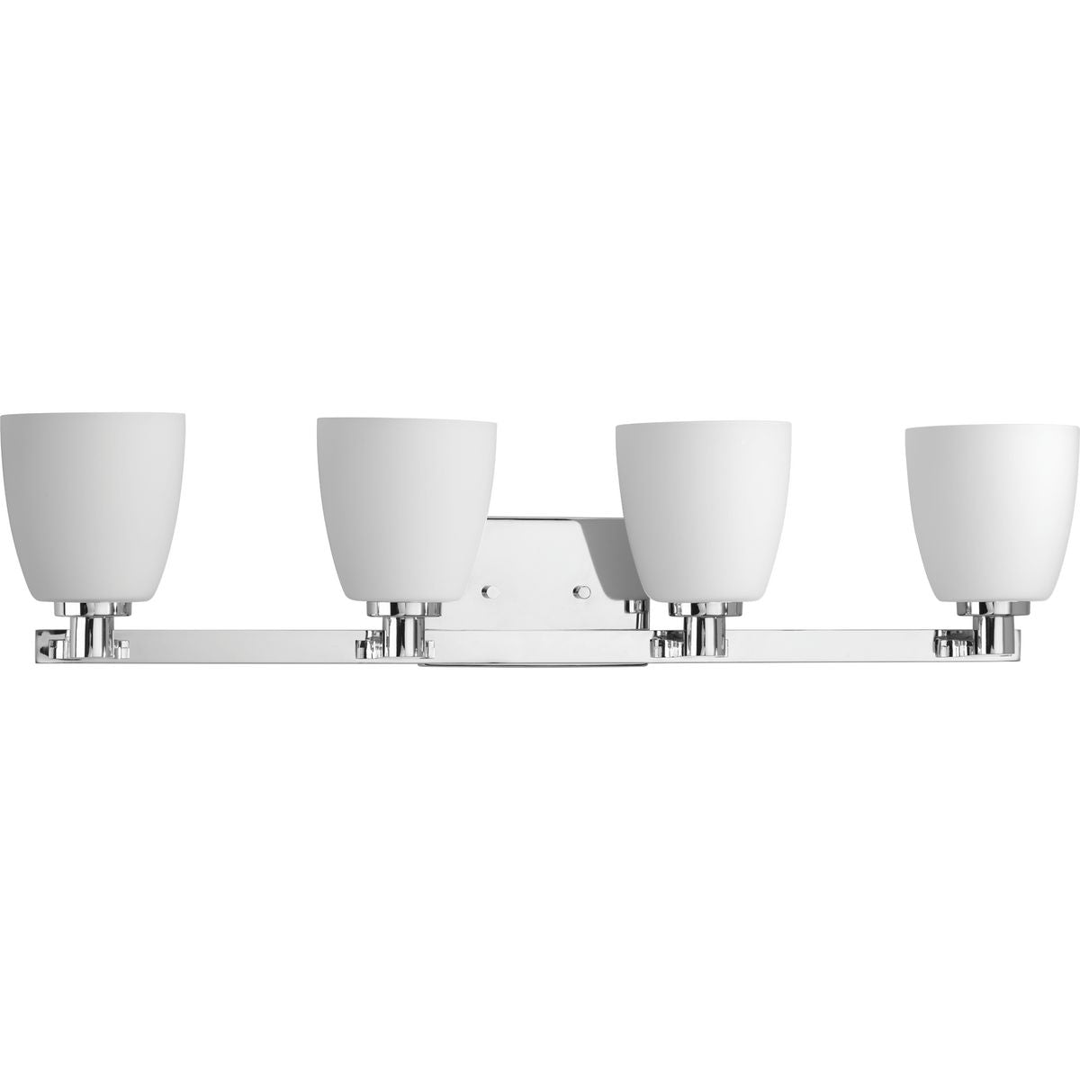 PROGRESS LIGHTING P2168-15 Polished Chrome Fleet Collection Four-Light Bath & Vanity
