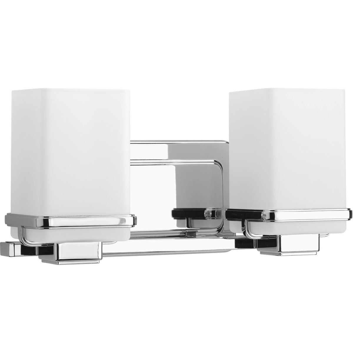 PROGRESS LIGHTING P2194-15 Polished Chrome Metric Collection Two-Light Bath & Vanity