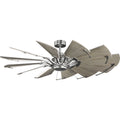 PROGRESS LIGHTING P250000-081 Antique Nickel Springer Collection 60" Twelve-Blade 60" Ceiling Fan