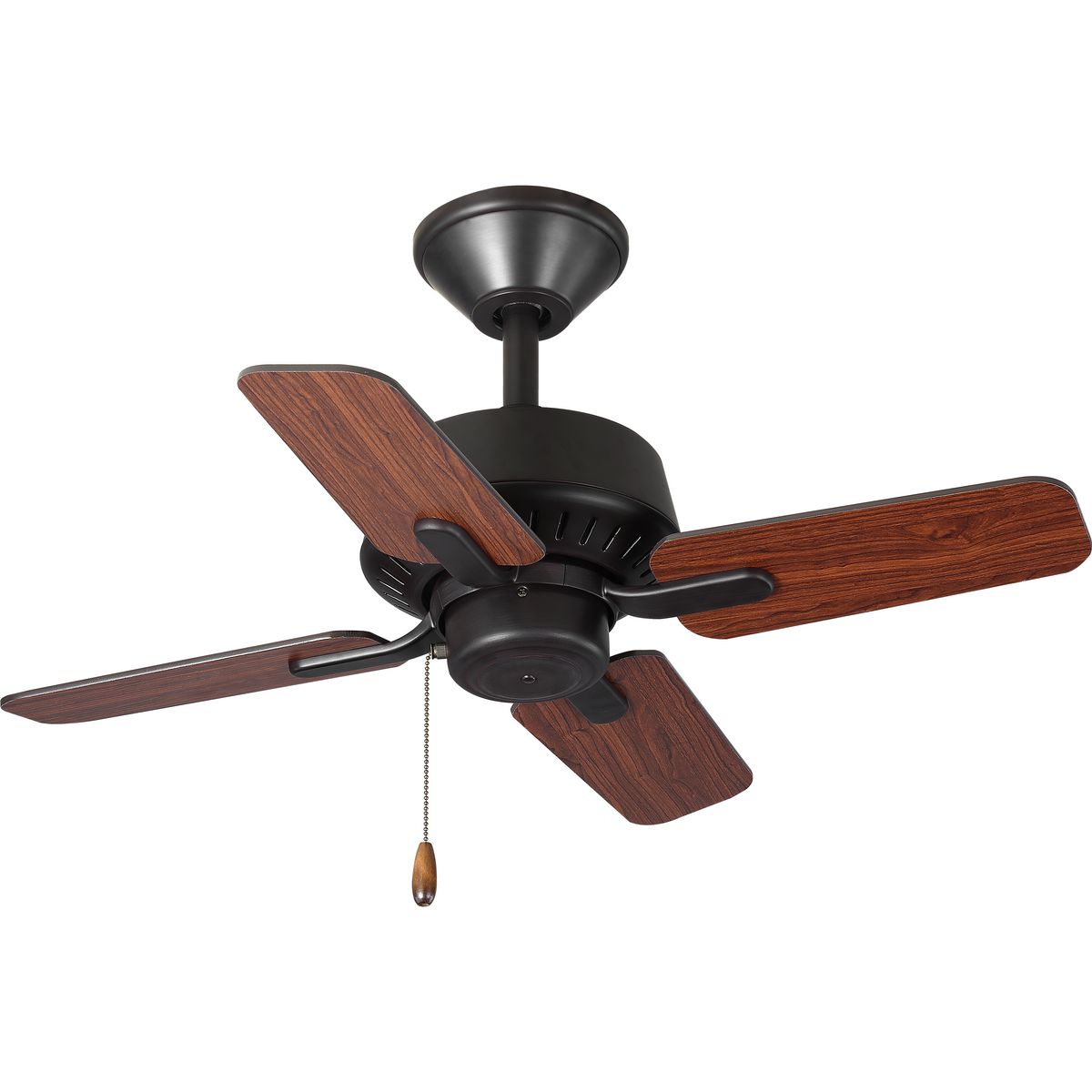 PROGRESS LIGHTING P250008-129 Architectural Bronze Drift Collection 32" Four-Blade Ceiling Fan