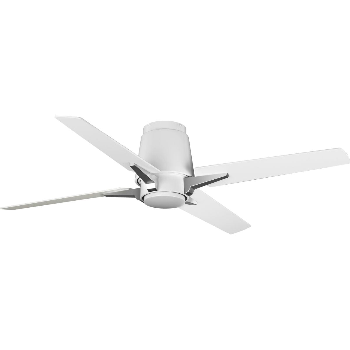 PROGRESS LIGHTING P250028-028 Satin White Lindale Collection 52" Four-Blade Satin White Ceiling Fan