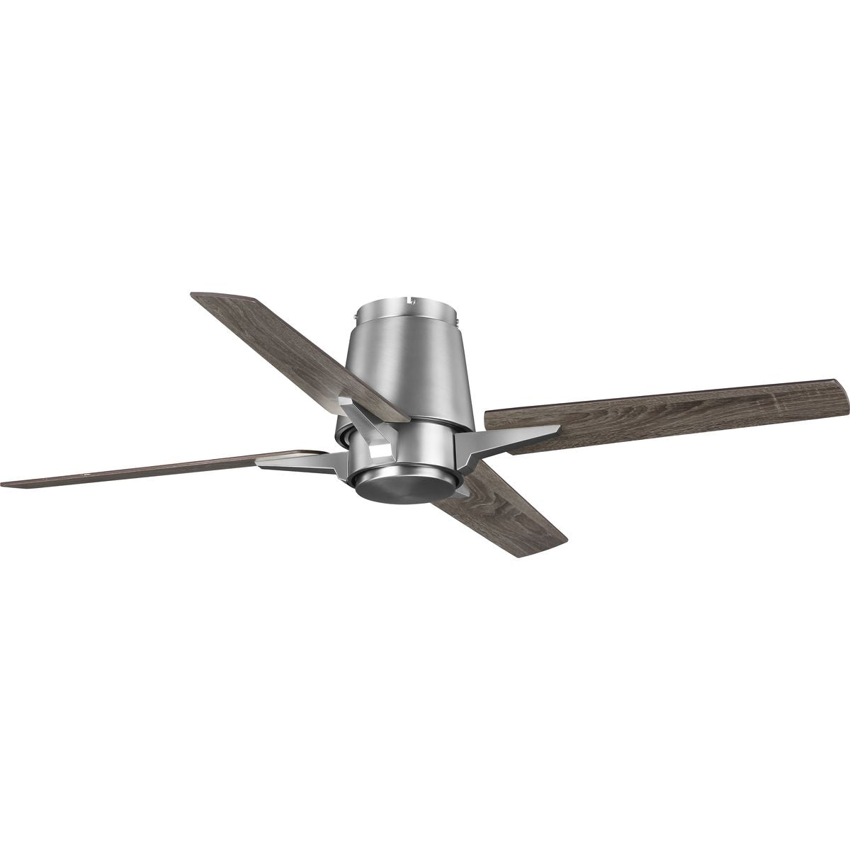 PROGRESS LIGHTING P250028-081 Antique Nickel Lindale Collection 52" Four-Blade Antique Nickel Ceiling Fan