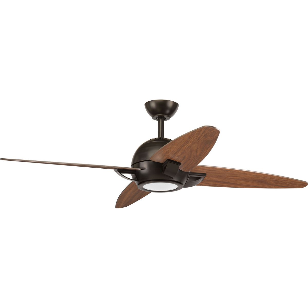 PROGRESS LIGHTING P2542-2030K Antique Bronze Soar Collection 54" 4 Blade Fan w/ LED Light