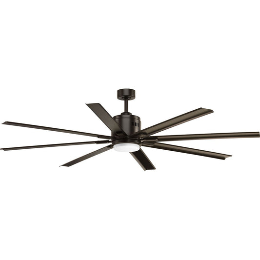 PROGRESS LIGHTING P2550-2030K Antique Bronze Vast Collection 72" 18W LED Eight Blade Fan