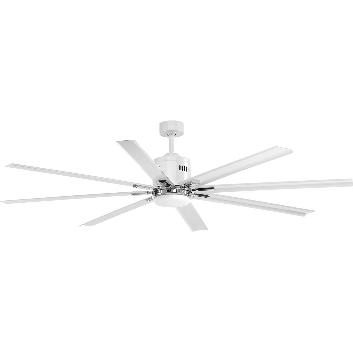 PROGRESS LIGHTING P2550-3030K White Vast Collection 72" 18W LED Eight Blade Fan