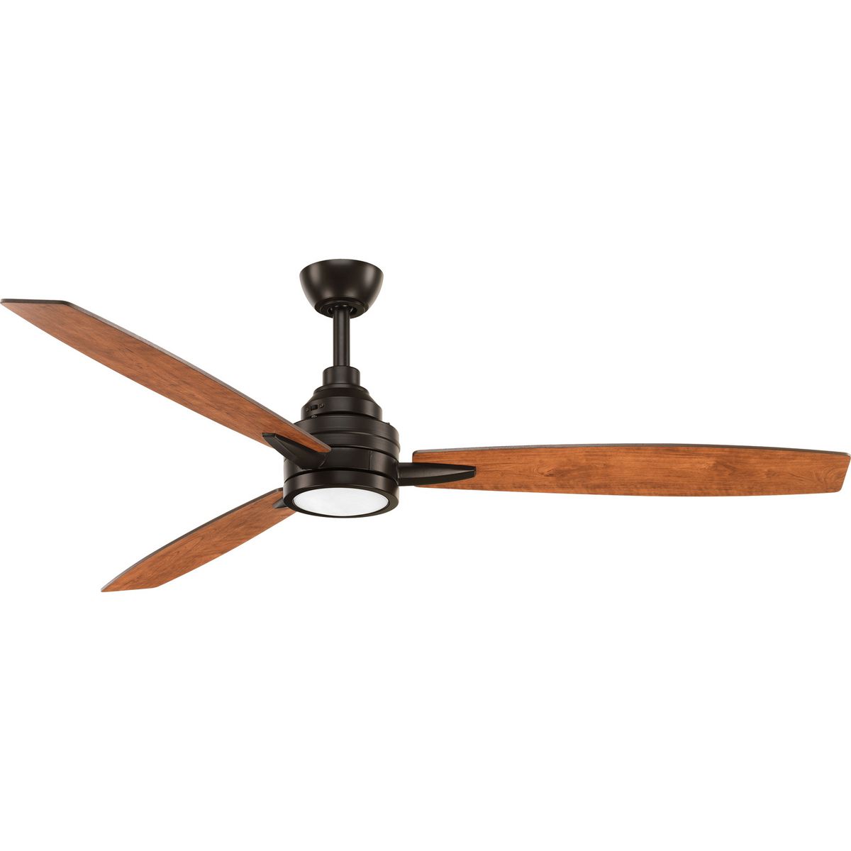 PROGRESS LIGHTING P2554-2030K Antique Bronze Gaze Collection 60" LED Three-Blade Ceiling Fan