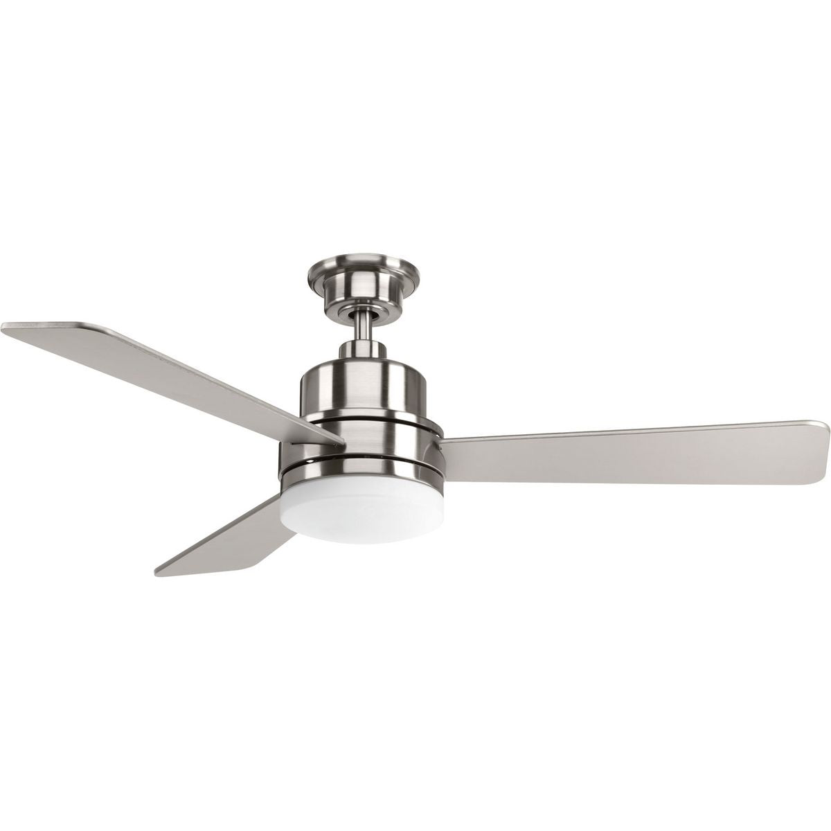 PROGRESS LIGHTING P2556-0930K Brushed Nickel Trevina Collection LED 52" 3-Blade Fan