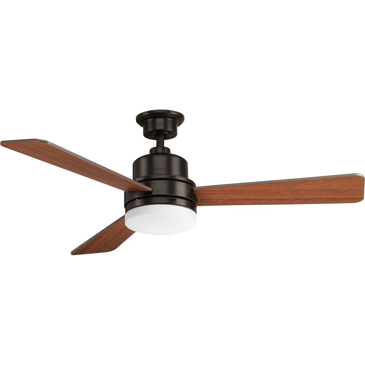 PROGRESS LIGHTING P2556-2030K Antique Bronze Trevina Collection LED 52" 3-Blade Fan