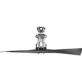 PROGRESS LIGHTING P2570-15 Polished Chrome Spades Collection 56" Two Blade Ceiling Fan