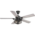 PROGRESS LIGHTING P2584-71 Gilded Iron Greer Collection 54" Five Blade Ceiling Fan