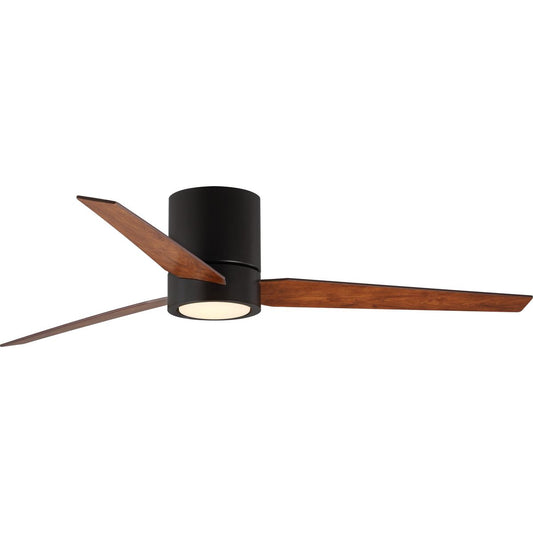 PROGRESS LIGHTING P2588-12930K Architectural Bronze Braden Collection 56" Three-Blade Indoor Hugger Ceiling Fan