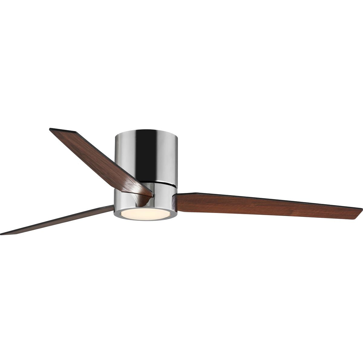 PROGRESS LIGHTING P2588-1530K Polished Chrome Braden Collection 56" Three-Blade Indoor Hugger Ceiling Fan