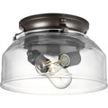 PROGRESS LIGHTING P260000-129-WB Architectural Bronze Springer Collection Architectural Bronze Clear Glass Light Kit