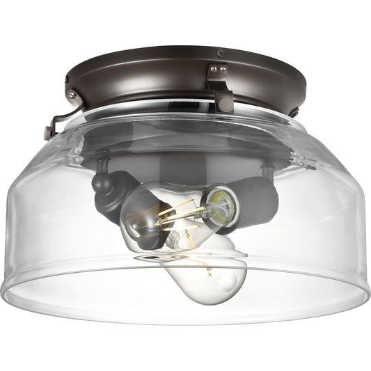 PROGRESS LIGHTING P260000-129-WB Architectural Bronze Springer Collection Architectural Bronze Clear Glass Light Kit