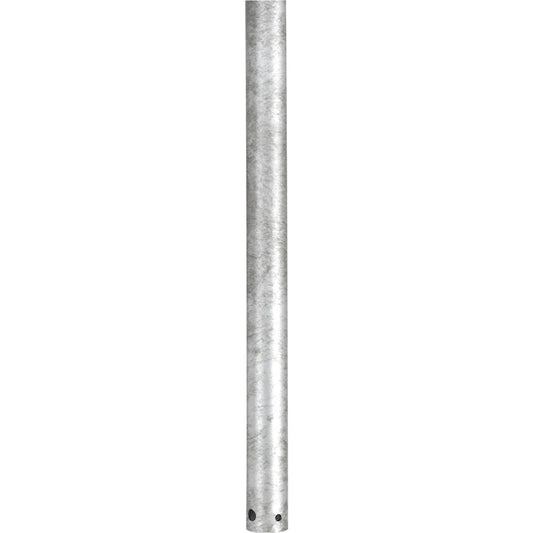 PROGRESS LIGHTING P2603-141 Galvanized Finish AirPro Collection 12 In. Ceiling Fan Downrod in Galvanized Finish
