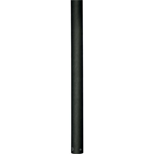 PROGRESS LIGHTING P2604-80 Forged Black AirPro Collection 18 In. Ceiling Fan Downrod in Forged Black