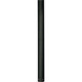 PROGRESS LIGHTING P2608-80 Forged Black AirPro Collection 60 In. Ceiling Fan Downrod in Forged Black