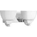 PROGRESS LIGHTING P2701-15 Polished Chrome Appeal Collection Two-Light Bath & Vanity