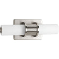 PROGRESS LIGHTING P2834-0930K9 Brushed Nickel Truss LED Collection 13" Linear Vanity Light