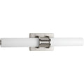 PROGRESS LIGHTING P2839-0930K9 Brushed Nickel Truss LED Collection 22-1/2" Linear Vanity Light