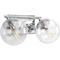 PROGRESS LIGHTING P2854-15 Polished Chrome Mod Collection Two-Light Bath & Vanity